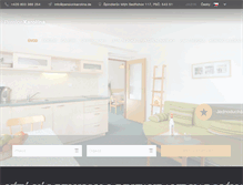 Tablet Screenshot of pensionkarolina.cz
